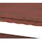 Alaterre Furniture Country Cottage 42"L Coffee Table, Red Antique Finish ACCA11RA - alternate 3